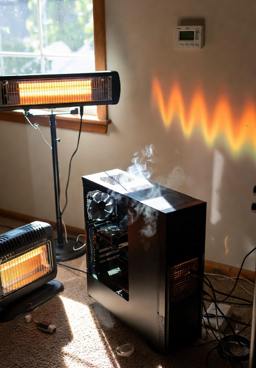 Troubleshooting, repairing, overheating PC and laptops image